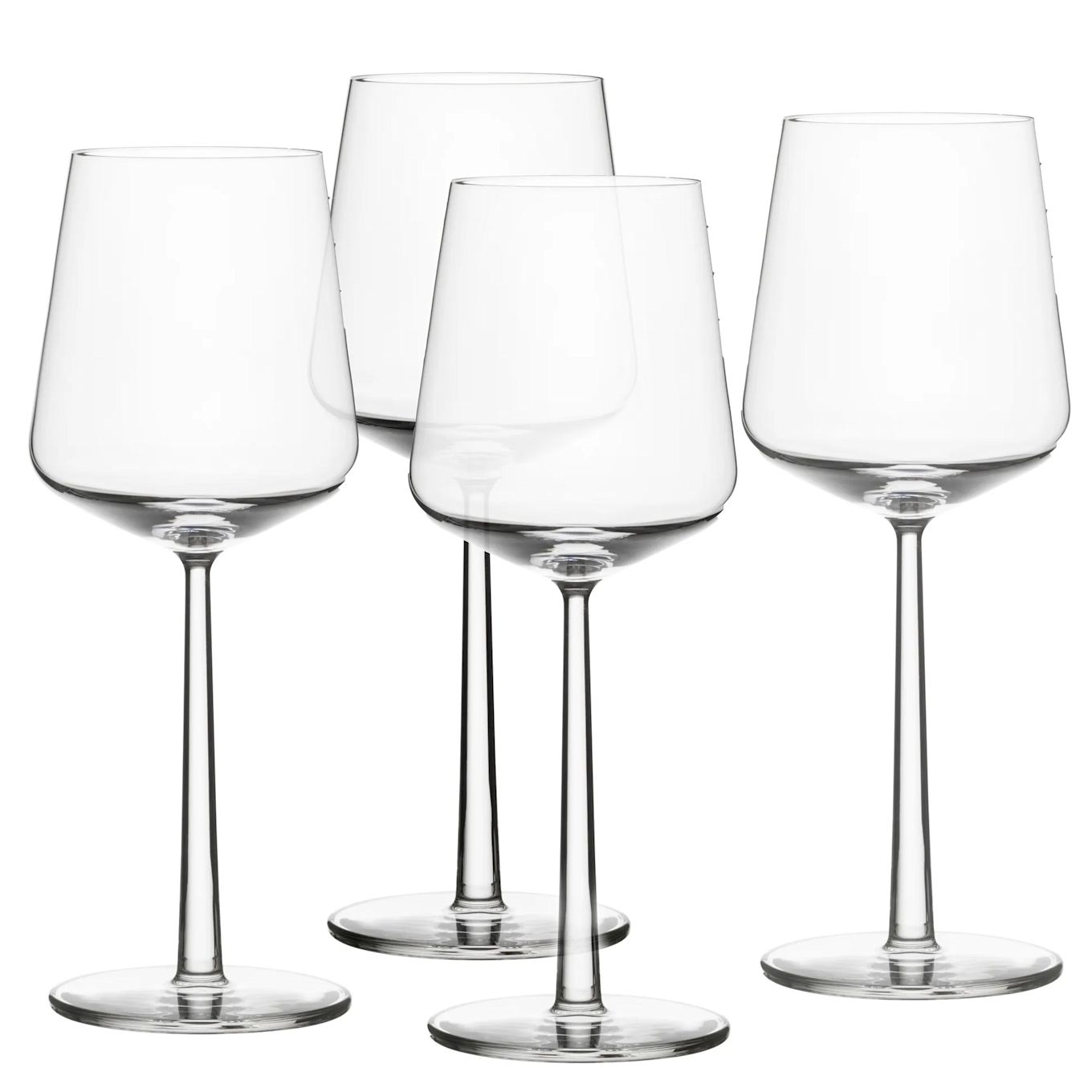 Ett klassiskt rödvinsglas är även det ett måste till en enkel nyårsdukning, här Essence rödvinsglas från Iittala som har en tidlös design i tunn, fin kvalitet.