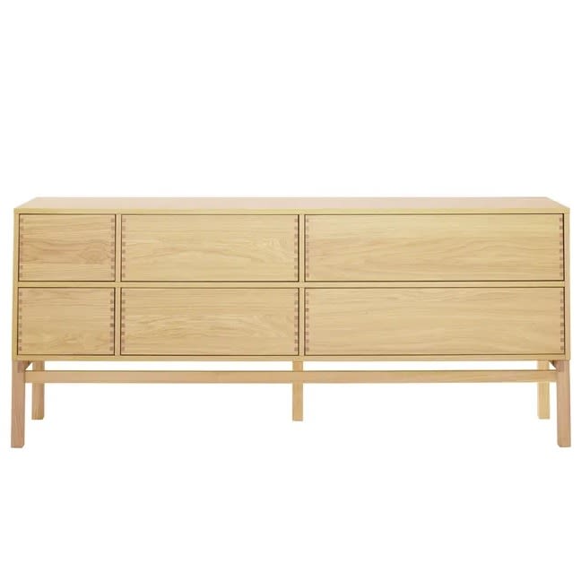 Hylte sideboard i massiv ek från 1898.